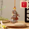 Colgante de Sachet Perfumado Conejo de Brocado Canción del Festival de Mediados de Otoño, Sachet Perfumado Bolsa de la Suerte de Paz y Salud, Decoración Colgante para Coche y Bolsa
