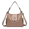 Bolso Nuevo Estilo Retro Europeo y Americano Bolso de Mamá Bolso de Hombro para Mujer Bolso Transversal Transfronterizo Bolso Tote de Gran Capacidad