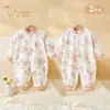 Mameluco para bebé para primavera y otoño, algodón puro, mameluco de manga larga para niños y niñas, traje para gatear, pijama, ropa para casa, ropa para recién nacidos