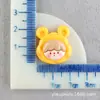 Brincos DIY Temáticos de Comida, Queijo Triângulo Realista, Presilhas de Orelha para Capa de Celular de Queijo, Acessórios de Resina de Material Creme no Atacado