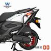 O muscle car lobo é adequado para Honda crack blade NS125RX tubo de escape barra de proteção para-choque barra de proteção anti-queda colisão modificação