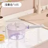 Pala de agua grande engrosada con mango largo para regar verduras, pala de cocina irrompible, cucharón de agua de plástico redondo de gran capacidad para el hogar