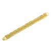 AliExpress ebay Explosiones Reloj Pulsera de Diamantes Completo para Hombre Hip Hop Europeo y Americano Chapado en Oro de 18K Pulsera Agresiva