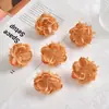 Cabeza de Flor de Camelia Simulada, Decoración del Hogar, Decoración de Boda, Material Hecho a Mano para Bricolaje, Flor Artificial Nueva