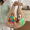 Trabajo Portátil Tejido Simple Hombro Único Japonés Verano Bolso Tote Nuevo Coreano Bolsa Gran Capacidad Moderno 2026 Femenino