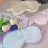 Máscara de Olhos Anti-Seda Dupla Face para Dormir, Máscara de Olhos Especial para Dormir, Bloqueio de Luz Tampões de Ouvido para Estudantes Femininos e Masculinos, Máscara de Olhos para Dormir