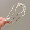 Pente de Penteado Estilo Coreano High-End Coroa de Caveira Alta Grampo Lateral Doce Fresco Moda High-End Grampo Antiderrapante para Franja Acessórios de Cabelo