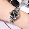 Goldie GEDI Diamond-incrusted Fashion Girl's Watch personalizado Internet-famoso Steel Band Quartz Watch colorido casual relógio das mulheres