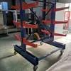 La Estructura de Estantería en Voladizo es Robusta, las Dimensiones se Pueden Personalizar de Forma Flexible, Suministro Directo de Fábrica, Se Puede Exportar, Estanterías con Brazos de Soporte de Tubería y Perfil