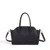 2026 Bolsa Transversal de Grande Capacidade, Design de Nicho, Nova Bolsa Boston de Luxo para o Dia a Dia, Bolsa de Ombro de Couro Genuíno de Alta Qualidade