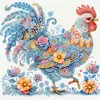 Frete Grátis Tamanho Grande Pintura com Diamantes Diamantes de Formato Irregular DIY 5D Diamantes Brilhantes Desenho Animado de Animal Atravessando Fronteiras Atacado Pintura Adesiva Mais Vendida