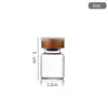Diámetro 22 Frasco Transparente Tapa de Rosca Botella de Vidrio Frasco para Polvo Liofilizado Frasco Dosificador para Estética Médica Ampolla de Solución Original Botella Vacía para Reactivos