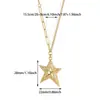 Collar de Acero de Titanio Estilo Cruz para Mujer, Colgante en Forma de Corazón, Joyería Geométrica de Nicho de Lujo Ligero, Cadena para Clavícula, Envío Directo