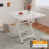Mesa Plegable para Uso Doméstico, Mesa de Comedor Sencilla, Mesa Redonda para Sala de Estar, Puesto Portátil para Exteriores, Sencillo y Lujoso