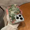 Flor de Loto Koi Atrae Fortuna Onda de Agua Concha Adecuado para Funda de Teléfono Apple 17Promax iPhone16 Funda Protectora Anti-Caída