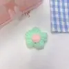 Accesorios de Flor de Pompon Tejida de Color Flor de Pompon Tejida con Lana DIY Ropa para Niños Calzado Sombrero Accesorios para Pasador de Pelo