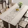 Manteles con un Toque de Lujo Ligero y de Gama Alta, Manteles para Mesa de Café Estilo Moderno Francés, Resistentes al Desgaste, Impermeables, a Prueba de Aceite, Lavables, Resistentes a Manchas, Manteles Aislantes del Calor