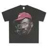Sudadera con capucha de manga corta y manga larga, resistente, con estampado de diseñador TYLER, estilo retro americano, transfronteriza
