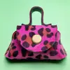 Bolsa para Monedas de Cuero PU en Stock, Mini Bolsa de Almacenamiento Pequeña para DIY, Colgante, Llavero Creativo, Accesorio, Regalo Pequeño