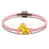 Pulsera Shuibei Gold 999 de Oro Sólido "Hielo Triturado" Hilo Rojo Oveja Pequeña para Mujer, Joyería del Zodiaco Oveja para el Año de la Oveja, Venta al por Mayor vía Transmisión en Vivo