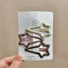 Pinza para el pelo parte trasera de la cabeza pinza lateral para mujer pinza bb simple pinza de horquilla pinza pinzas para el pelo pinza de una palabra fijación de cabellos sueltos flequillo accesorios para el pelo