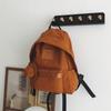 Mochila de Viagem Esportiva Escolar para Mulheres, Estilo Japonês 2025, Nova para o Dia a Dia, Leve, Grande Capacidade, Cor Sólida Simples, Tendência