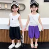 Pantalones Cortos de Verano 2025 para Niños, Nuevos Bloomers para Niños, Pantalones Capri para Bebés Niñas, Pantalones Casuales Versátiles con Tiro Amplio