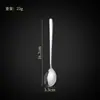 Colher de Aço Inoxidável 316 Estilo Coreano Colher 304 Alto Valor de Cor Louça Doméstica Jantar Colher de Sopa Engrossada Colher para Crianças Colher de Sobremesa