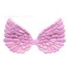 Pegatina de Tela de Cuero Láser Color Mágico en Relieve Alas de Ángel Accesorios para el Cabello Hechos a Mano DIY Decoración de Caja de Regalo Accesorios para Ropa Accesorios