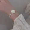 Pulsera de Perlas Azules Estrella de Mar Estrellada de Gran Venta con Diseño Temático del Bosque, Pulsera de Nicho de Gama Alta al por Mayor, Alto Valor Estético