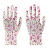 Luvas de nylon coloridas estampadas fábrica atacado luvas finas elásticas núcleo respirável protetor solar antiestático proteção para trabalho