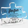 Nuevos Adornos Acrílicos Transparentes de Amazon para Papá, Regalo de Cumpleaños del Día del Padre, Bendiciones, Decoraciones de Escritorio