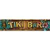 Banner Decorativo para Festa Havaiana Festival Lu'o Dísticos Aloha tiki Bandeira de Carnaval Bandeira para Festa na Praia