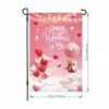 Ambiente Romántico Transfronterizo Parejas Decoración Fotográfica para Fiestas de Alto Nivel Día de San Valentín Bandera de Garaje Banner Tela de Fondo