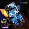 Origami Buda Adecuado para Funda de Teléfono iPhone 14 Pro 16 Plus Luminoso Apple 15 Modelo Nuevo 17 Pro Estilo Chino