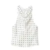 Ins transfronterizo europeo y americano 2026 nueva moda elegante Amazon ropa de mujer al por mayor top sin mangas de cuello halter de lunares
