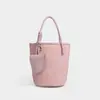 Bolso Cubo Tejido a Mano Diseño de Nicho Versátil para Viajes Diarios Bolso de Mano Cesta de Picnic Bolso Cruzado