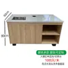 Mesa de corte de frutas para frutería consola isla de mármol individual doble mostrador caja registradora acero inoxidable soporte de mesa de corte y lavado de frutas