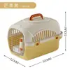 Transportadora para Gatos Caja para Avión Portátil Caja Anti-Estrés para Gatos Espacio de Transporte para Perros Mascotas en Coche Jaula para Perros