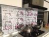 Corea del Sur gabinetes cocina papel aluminio pegatinas a prueba de aceite azulejo decorativo pegatinas para encimera de cocina pegatinas para humo de aceite pegatinas de pared extragrandes resistentes a altas temperaturas