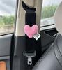 Funda Protectora para Cinturón de Seguridad de Coche Cubierta Protectora Corazón Decorativa Cinturón de Seguridad Universal para Todas las Estaciones de Mujer Gama Alta para Niños Antiahogo