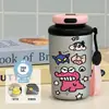 Nueva taza térmica de acero inoxidable 316L, diseño inspirado en la dopamina, perfecta para niños, creativa y portátil, ideal para estudiantes, taza de café moderna