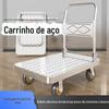 Carrinho de chapa de aço carrinho silencioso carrinho carrinho de chapa de aço portátil carrinho dobrável Reboque expresso