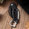 Navaja plegable para exteriores de alta dureza autodefensa navaja garra de águila warwolf navaja pequeña curva portátil camping supervivencia navaja garra