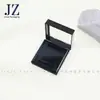Caja personalizada de plástico cuadrada a presión de doble capa para colorete con ventana, caja para iluminador, caja para polvos, caja de plástico vacía