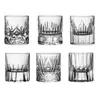 Estilo simple, corto, vaso de whisky versátil para cerveza, cócteles, jugo y bebidas frías, vaso retro con base gruesa