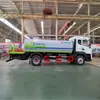 Camión Cisterna Dongfeng Tanque de Acero al Carbono Engrosado Tubería Multifuncional Comunidad Calle Sanidad Supresión de Polvo Riego Camión Cisterna