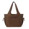 Nova Bolsa Tote de Nylon de Grande Capacidade para Mulheres, Bolsa de Mão/Ombro com Múltiplos Compartimentos, Bolsa para o Trabalho, Deslocamento e Mães