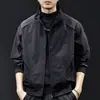 Ropa casual, chaqueta holgada para hombre estilo americano, chaqueta de trabajo retro moderna nueva, cortavientos para hombre para primavera y otoño, talla grande