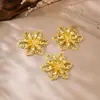 Paso a paso horquillas Hanfu estilo antiguo para el cabello tocado de cosplay materiales coronita de fénix Xiuhe broche accesorios de abanico redondo flores tridimensionales